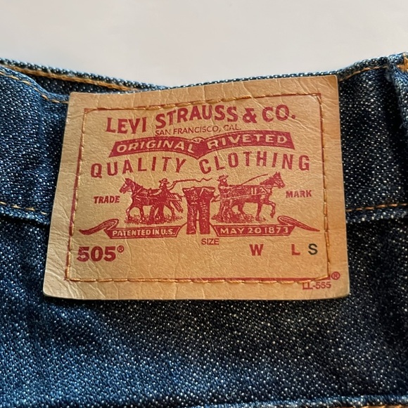 Vintage Levi’s 505 Lower Rise Straight Leg Size 10 MIS - Picture 12 of 16